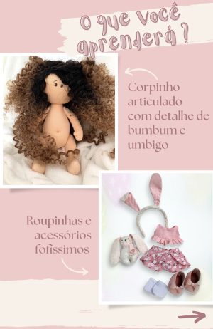 Curso Boneca Zoe – Do zero à peça pronta