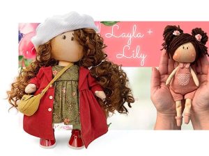 Curso Boneca Layla e Lily