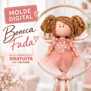 Molde Digital – Boneca Fada